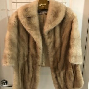 1960’s Vintage Mink Fur Coat / Cape